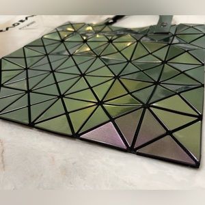 Bao Bao Issey Miyake Tote bag purple metallic